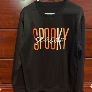 Spooky Season Black Sweatshirt